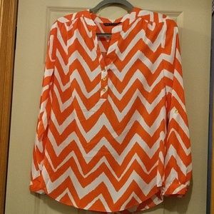 Zac & Rachel orange shirt